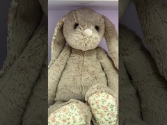 Sepatu Bayi Mewah Nyaman 9cm Bayi Bayi Sepatu Kelinci Putih Hangat